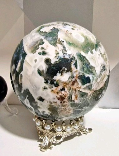 Large amazing moss agate - amazing,