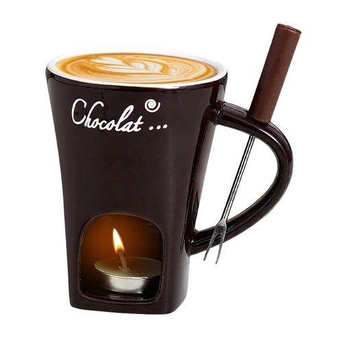 Chocolate fondue mugs ceramic - fondue, mugs,ceramic