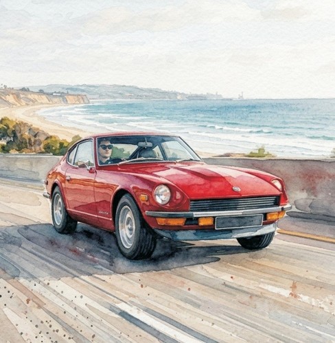 Datsun 240z classic birthday - 240z,
