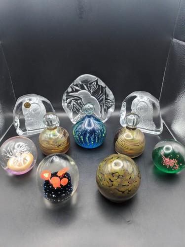 Vintage art glass - vintage, paperweight