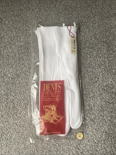 Dents mens white cotton - white,