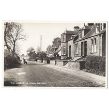 DRYMEN The Aberfoyle Road, Stirlingshire, RP Postcard by Valentine Postally Used