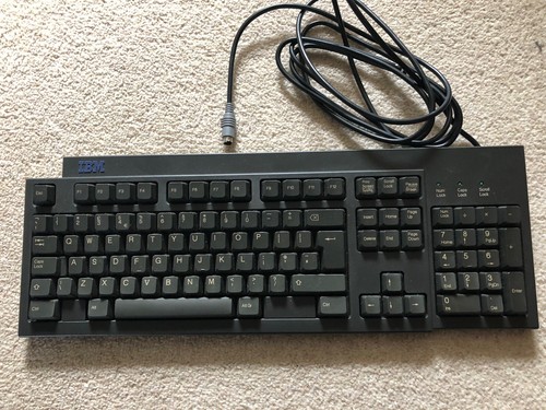 Vintage retro ibm wired - vintage,