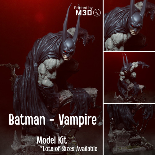 Batman vampire model kit - batman, 3d