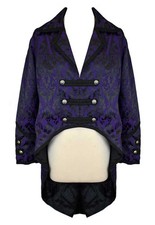Jacket Tail Purple Size M