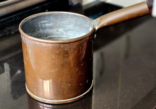 Antique copper half - copper, half-chaldron