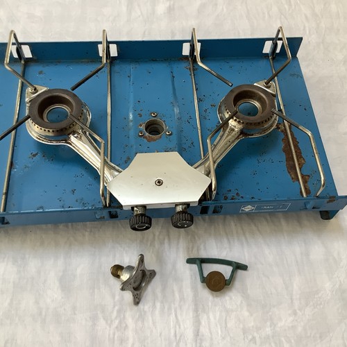 Portable camping stove - stove, double