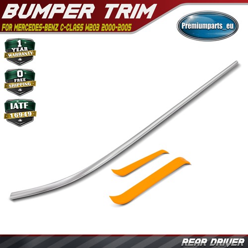 Rear right chrome bumper - chrome,