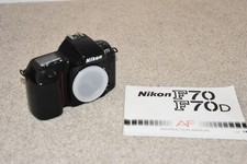 Nikon F70 Body With Manual