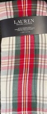 BNWT Ralph Lauren TARTAN Tea Towel Set (2 Towels) 100% cotton. FREE UK P&P