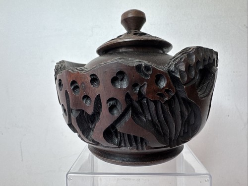 African carved wood - wood, trinket