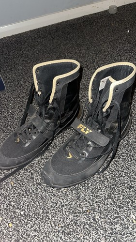 Fly storm black boxing boots - storm,