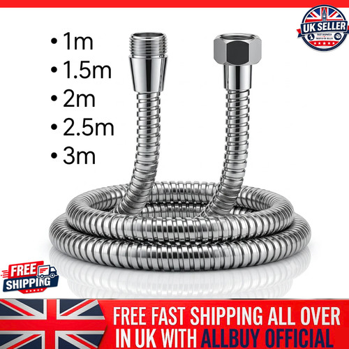Stainless steel shower hose - stainless,