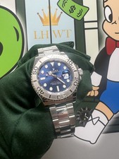 Rolex YachtMaster 40mm 2023 Blue Steel & Platinum Watch 126622 Lh Watch Trade