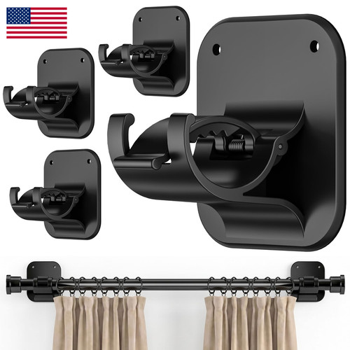 Jhcjhc drill curtain rod - curtain,