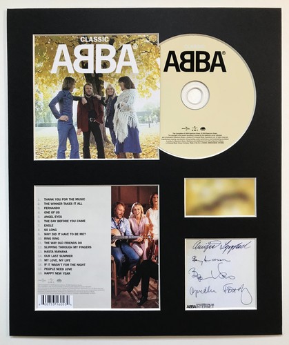 Abba signed autographed - signed,