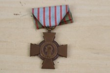 WW1 French Medal Croix du Combattant Fighter Cross Original Good Cond Free Post