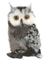 NEW AURORA PLUSH GREAT HORNED OWL CUDDLY SOFT STUFFED TOY BIRD TEDDY  - 12748