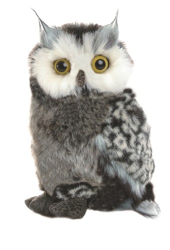 New aurora plush great horned - new,