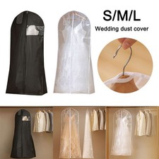 1Pcs Double-sided Wardrobe Gown Storage Bag Transparent Protective Cover  Bridal