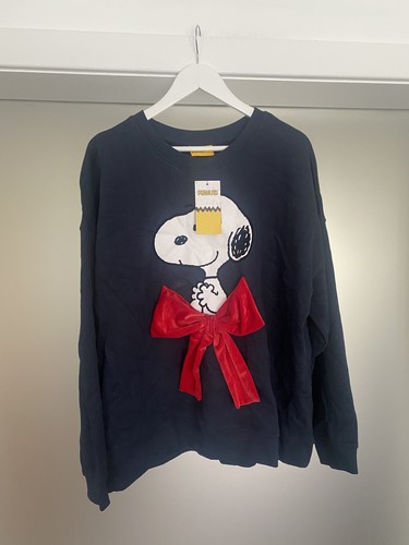 Snoopy navy red - snoopy, bow