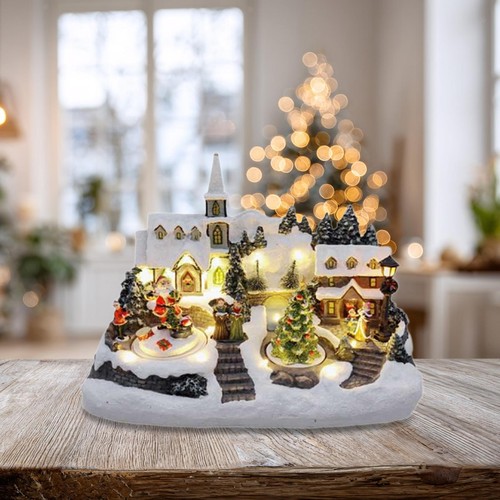 Large christmas village - large,