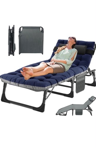 Folding sun lounger - sun,