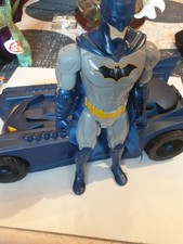 DC Comics Batman and Batmobile 30cm Figure The Batman Movie Collectible Toy Gift