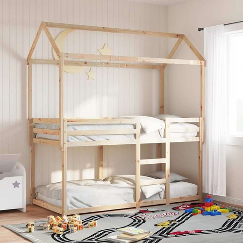 Bunk bed without mattress - without,