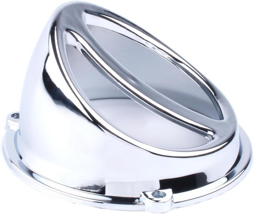 Chrome fan cover air scoop - cover,