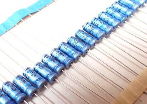 Axial electrolytic capacitor - axial,