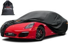 Car Cover Waterproof Breathable for Coupe, Outdoor Full Cover Kayme 7 Layers