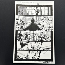 Original Artwork for Marvel Wisdom #4 page 22 by Manuel Garcia & Mark Farmer