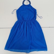Zara Dress Medium Blue Womens