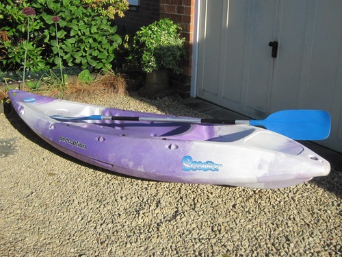 Sit top kayak - sit, on
