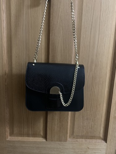 Zara leather bag - leather, chain