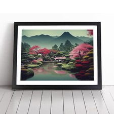 Traditional Japanese Mountains