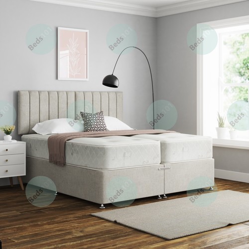 Zip and link divan bed - and,