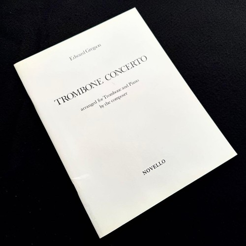 Gregson trombone concerto - trombone,
