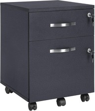 VASAGLE Lockable 2-Drawer File