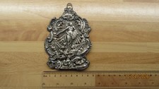 Silver metal religious icon