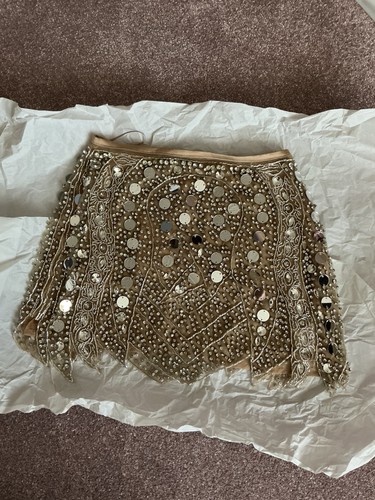 Zara beaded knit silver sequin - beaded,