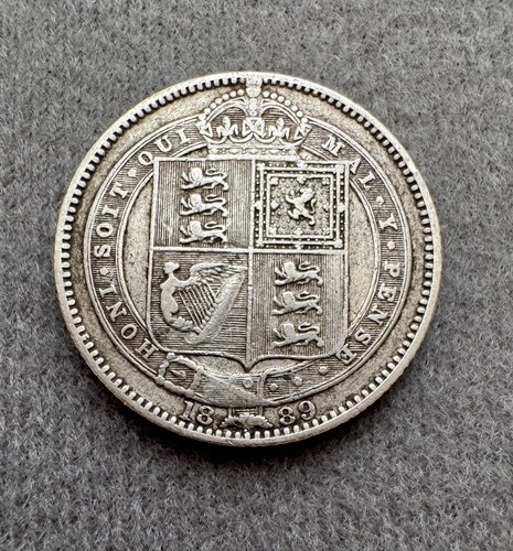 1889 one shilling queen - 1889,