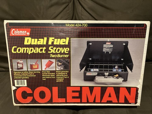 Vtg coleman unleaded - unleaded, dual