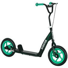 AIYAPLAY Kids Scooter with Adjustable Handlebar, Kick Scooter, Green