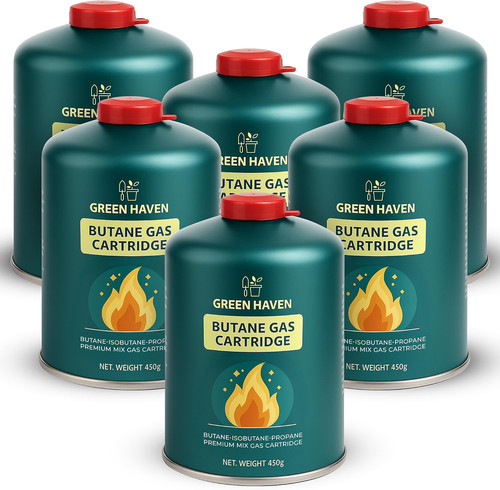 Green haven camping gas - green,