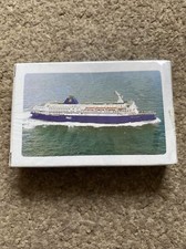 Vintage P&O Ferries Plastic Coated Playing Cards Sealed 