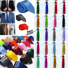 Mens Premium Silk Satin Solid