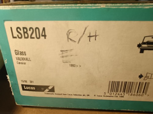 Nos lucas headlight lens - nos,
