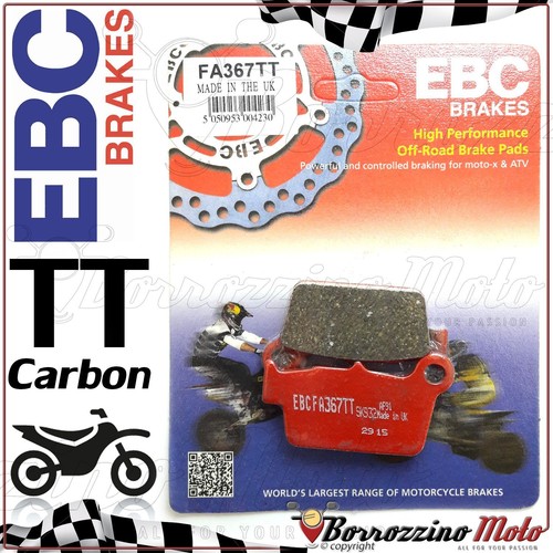 Brake pads rear - rear, carbon
